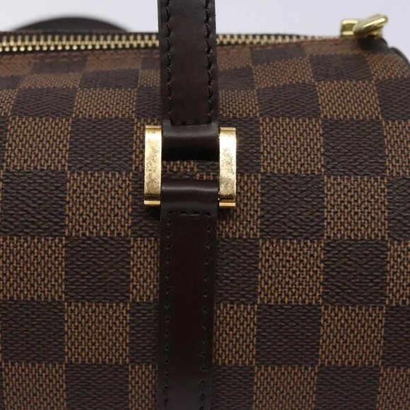 LOUIS VUITTON Damier Ebene Papillon 26 Hand Bag M51304 LV Auth BA4070V - Picture 11 of 16
